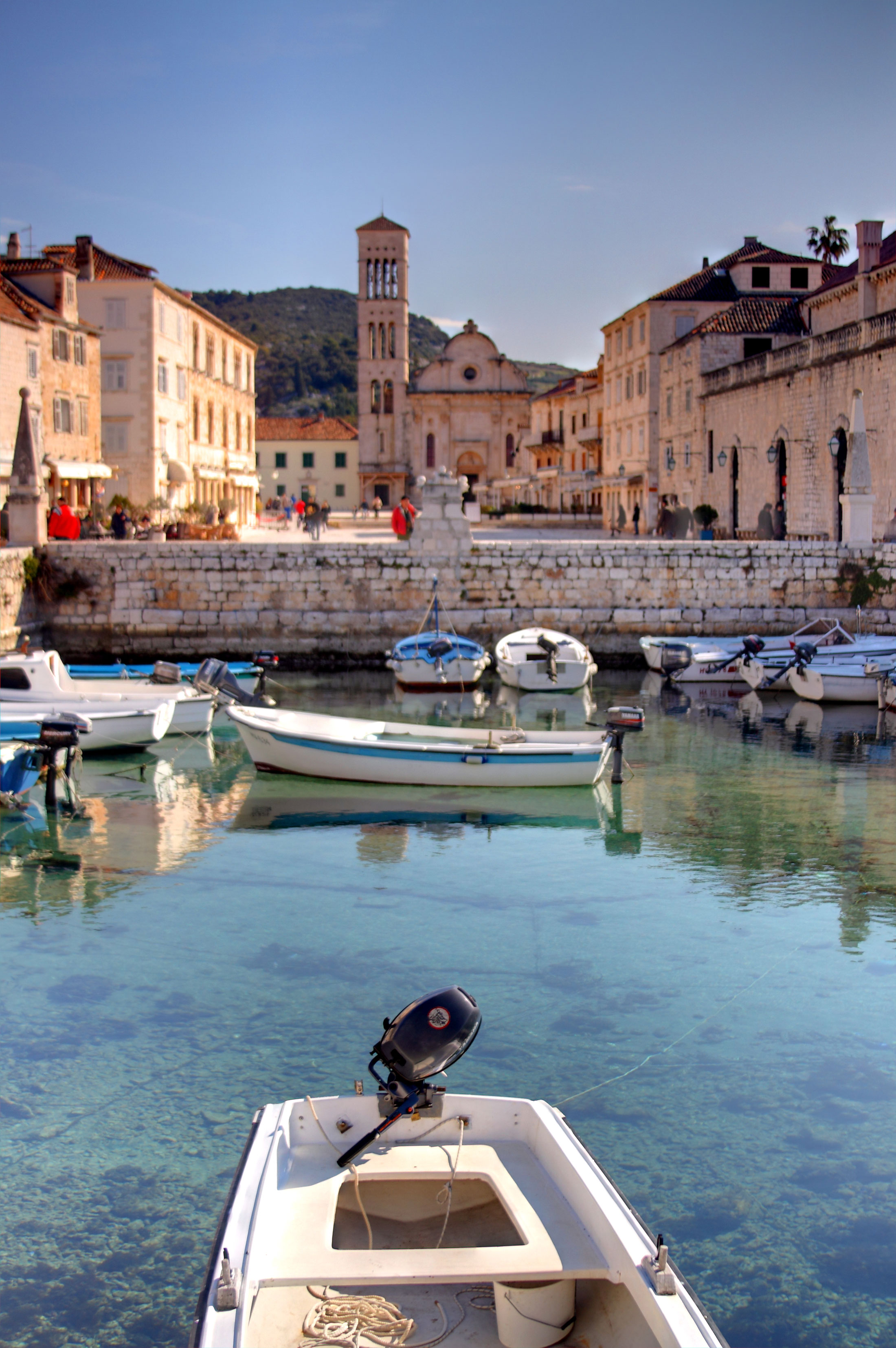 Hvar small port